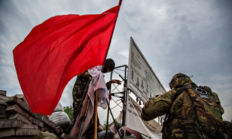 Pro-Russian Vostok battalion seizes regional administration in Donetsk